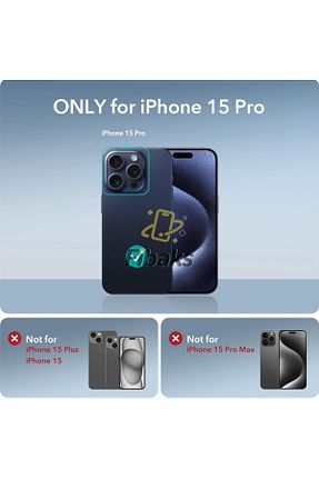 کاور و قاب نارنجی iPhone 15 Pro Fibaks - کد 762207347