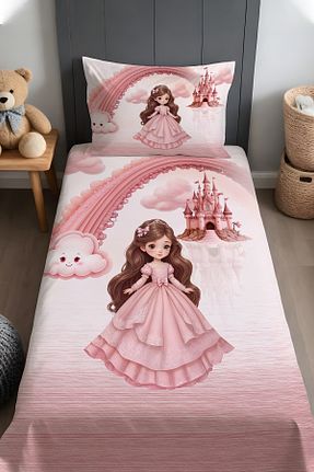 روکش بالش کودک و نوزاد صورتی 140 x 220 Evpanya - کد 870027762
