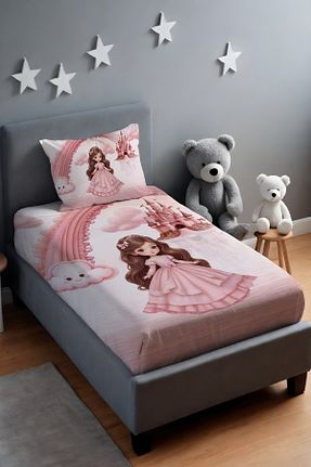 روکش بالش کودک و نوزاد صورتی 140 x 220 Evpanya - کد 870027762
