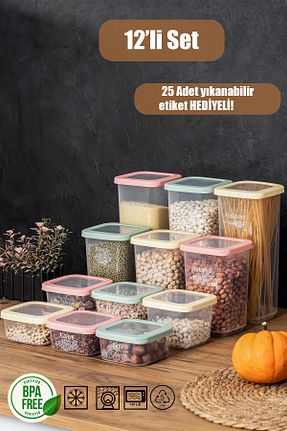 ظرف نگهداری نارنجی پلاستیک Porsima - کد 801144459