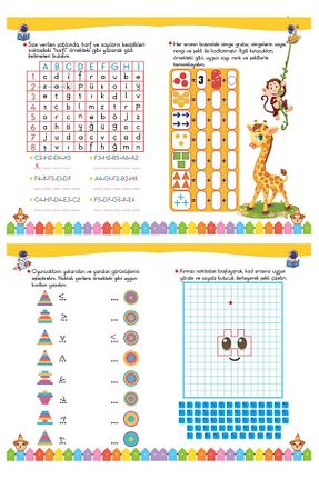 کتب فعالیتی و آموزشی 3 - 6 سال Harika Kitap - کد 637889354