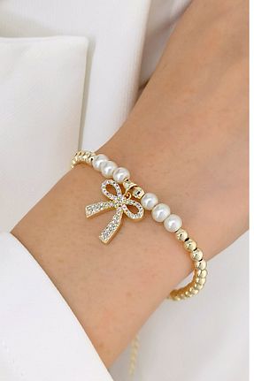 دستبند استیل (فولاد) طلائی زنانه استیل (فولاد) Çlk Accessories - کد 870036870