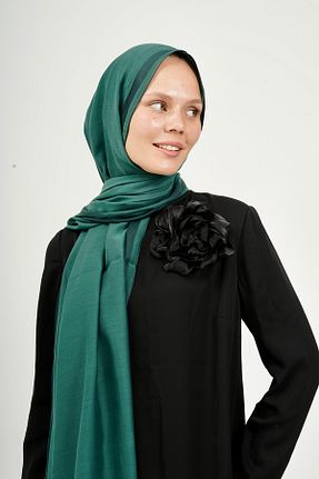 شال سبز زنانه پنبه ای ESSAHRA - کد 870028202