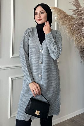 رویه حجاب طوسی زنانه اکریلیک InStyle - کد 870036223