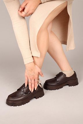 بابت قهوه ای زنانه چرم مصنوعی Birikon - کد 870040745