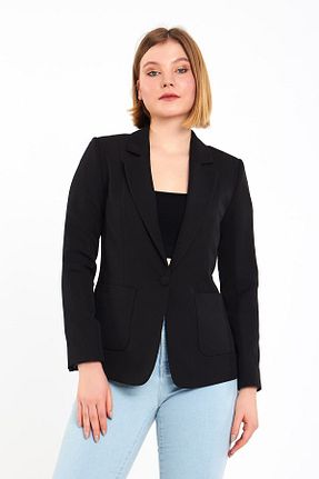 کت مشکی زنانه رگولار Blue Black - کد 739411529
