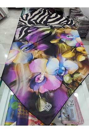 روسری رنگی پلی استر Levidor - کد 870054492