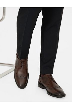 کفش کلاسیک قهوه ای مردانه پاشنه کوتاه (1 - 4 سانتی متر) Pierre Cardin - کد 856896864