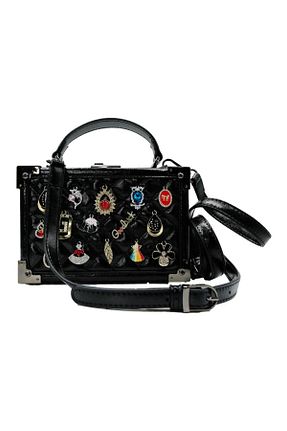 کیف دوشی مشکی زنانه چرم مصنوعی KRISTE BELL - کد 856077812
