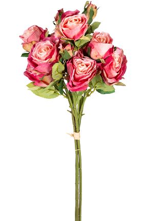گل خشک و مصنوعی صورتی Herdekora - کد 870090347