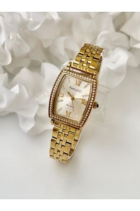 ساعت مچی طلائی زنانه 36 میلی متر Ferrucci - کد 870093738