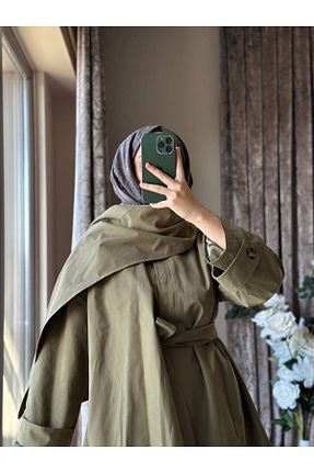 ترنچکت خاکی زنانه پنبه ای MISEY BOUTIQUE - کد 870740164