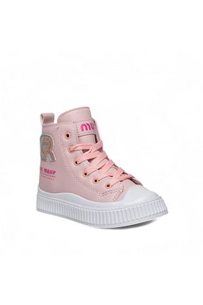 بوت / نیم بوت صورتی بچه گانه چرم مصنوعی TRENDYSHOSE - کد 870147226