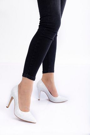 کفش مجلسی طوسی زنانه چرم مصنوعی KAYRA VARDAR SHOES - کد 870765107