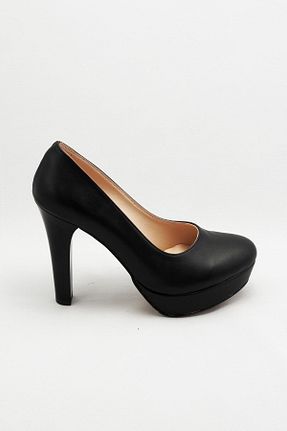 کفش مجلسی مشکی زنانه چرم مصنوعی KAYRA VARDAR SHOES - کد 870178917
