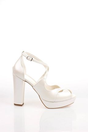 کفش مجلسی طوسی زنانه پاشنه پلتفرم KAYRA VARDAR SHOES - کد 870771819