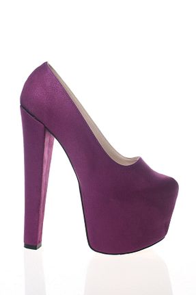 کفش مجلسی بنفش زنانه چرم مصنوعی KAYRA VARDAR SHOES - کد 870178371
