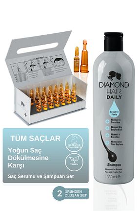 ست مراقبت مو DIAMOND HAIR - کد 797838457