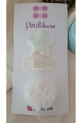 گیره سر سفید بچه گانه PÖTİLİKARE - کد 870186822