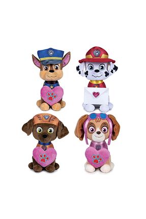 اسباب بازی مخملی رنگی بچه گانه 13 cm PAW PATROL - کد 796578131