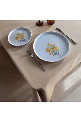 رومیزی بژ پلی استر PİKKO HOME - کد 870200720