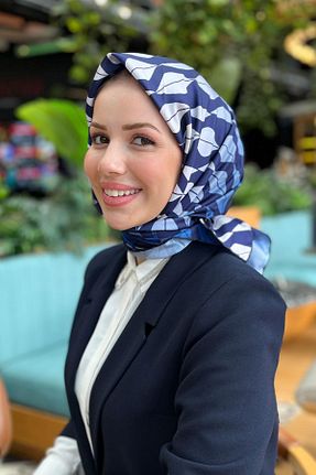 روسری رنگی پلی استر Armine - کد 869187563