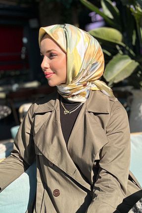 روسری رنگی پلی استر Armine - کد 869189626