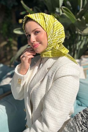 روسری رنگی پلی استر Armine - کد 869187065