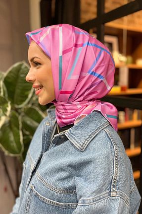 روسری رنگی پلی استر Armine - کد 869188055