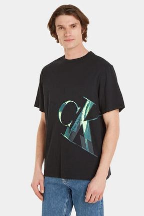تیشرت اسپرت مشکی مردانه رگولار Calvin Klein - کد 870837778