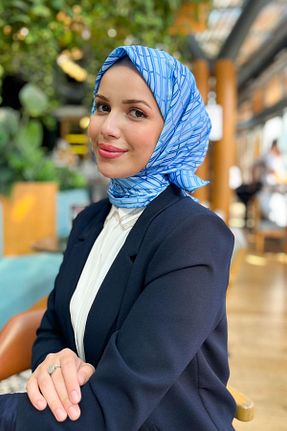 روسری رنگی پلی استر Armine - کد 869189019