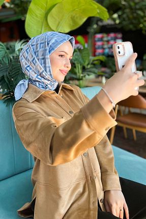 روسری رنگی پلی استر Armine - کد 869188190