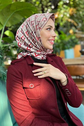 روسری رنگی پلی استر Armine - کد 869189061