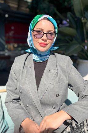 روسری رنگی پلی استر Armine - کد 869187015