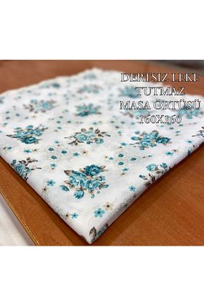 رومیزی آبی پلی استر HMZ - کد 870842622