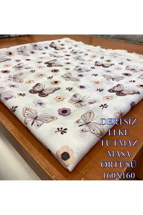 رومیزی بنفش پلی استر HMZ - کد 870842404