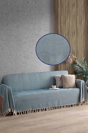 کاور مبل آبی پنبه ای LADYNİL - کد 472873906