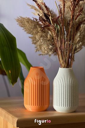 گلدان نارنجی پلاستیک figurio - کد 867400816