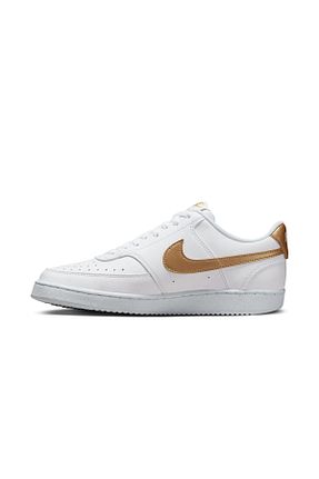 کفش اسنیکر طلائی زنانه بند دار Nike - کد 870229313