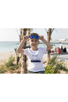 تیشرت سفید بچه گانه رگولار Bubuga - کد 848710484