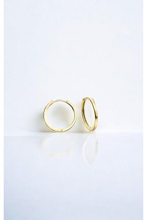 گوشواره نقره طلائی زنانه 925 عیار jelux silver - کد 870270517