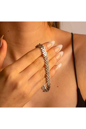 دستبند نقره زنانه 925 عیار Işıltı Silver - کد 870273582