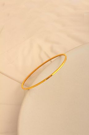 دستبند نقره طلائی زنانه 925 عیار Işıltı Silver - کد 870274289
