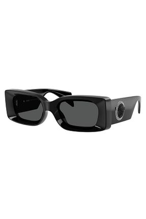 عینک آفتابی مشکی زنانه 52 Versace - کد 842226365