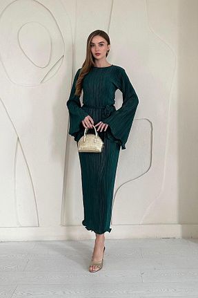 لباس سبز زنانه بافتنی Elbee Fashion Woman - کد 660251048