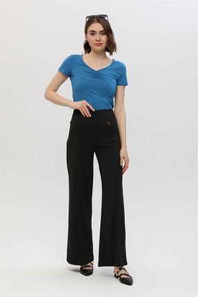 شلوار مشکی زنانه پلی استر Home Store - کد 816566510