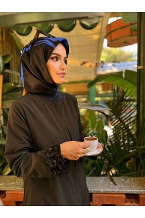 ترنچکت حجاب مشکی Ferraceci - کد 870297322
