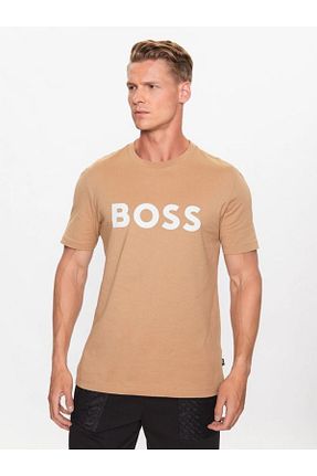 تیشرت بژ مردانه رگولار BOSS - کد 751125414