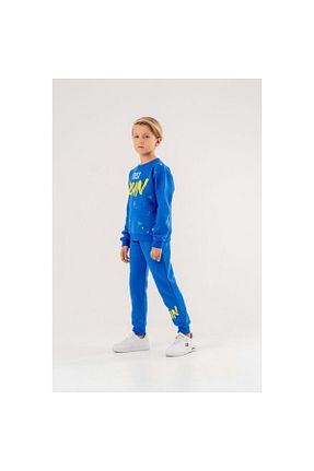 ست گرمکن آبی بچه گانه پاچه کش دار coppa kids - کد 862083391