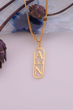 گردنبند نقره طلائی زنانه 925 عیار Nox Jewelry - کد 869922308